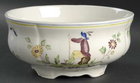 Moustiers 8" Round Vegetable Bowl