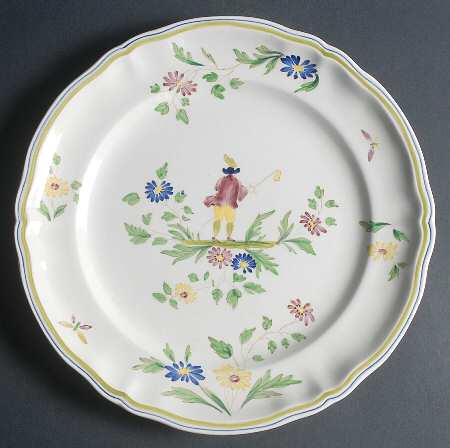 Moustiers 12" Chop Plate (Round Platter)
