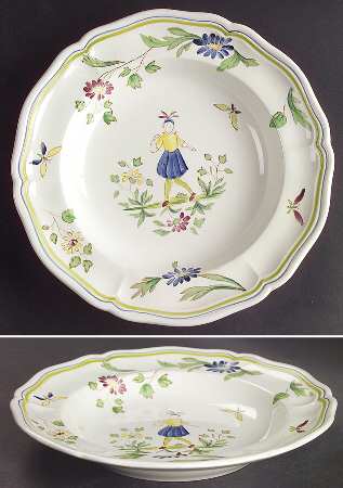 Moustiers Rim Soup Bowl