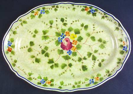 Nemours 13" Oval Serving Platter