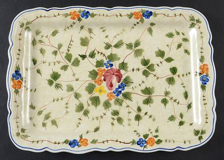 Nemours 13" Rectangular Serving Platter