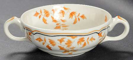 Olerys Flat Cream Soup Bowl