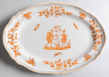 Olerys 13" Oval Serving Platter