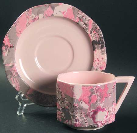 Onyx Coco Breakfast Cup & Saucer Set
