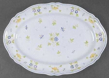 Printemps 14" Oval Serving Platter
