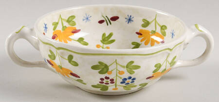 St. Tropez Flat Cream Soup Bowl