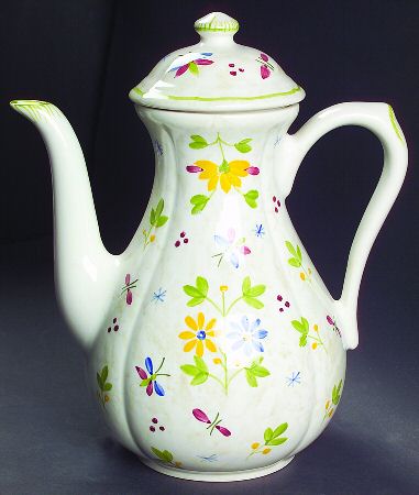 St. Tropez Coffee Pot & Lid