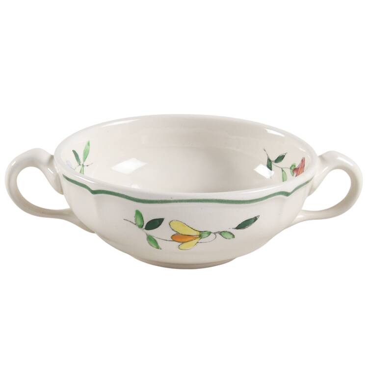 Tulip Flat Cream Soup Bowl