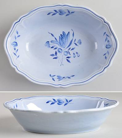 Tulip 9" Oval Vegetable Bowl