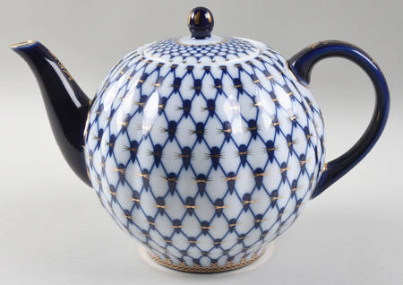 Cobalt Net Teapot & Lid