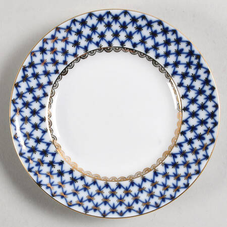 Cobalt Net Bread & Butter Plate