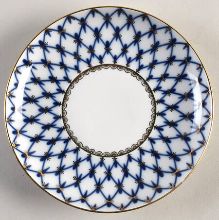 Cobalt Net Saucer for Mug
