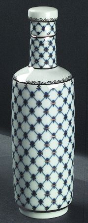 Cobalt Net Decanter and Stopper