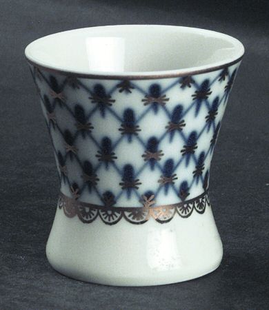 Cobalt Net Single Egg Cup