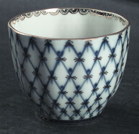 Cobalt Net Mini Open Sugar Bowl