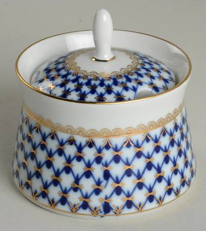 Cobalt Net Jam/Jelly & Lid