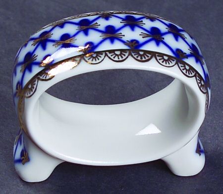 Cobalt Net Napkin Ring