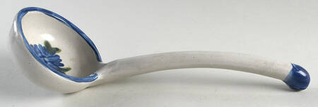 Bachelor Button Tureen Ladle