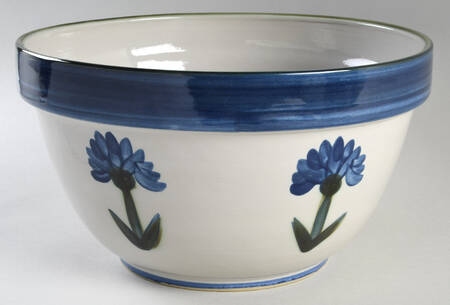 Bachelor Button 11" Mixing Bowl