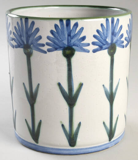 Bachelor Button Extra Large Canister No Lid
