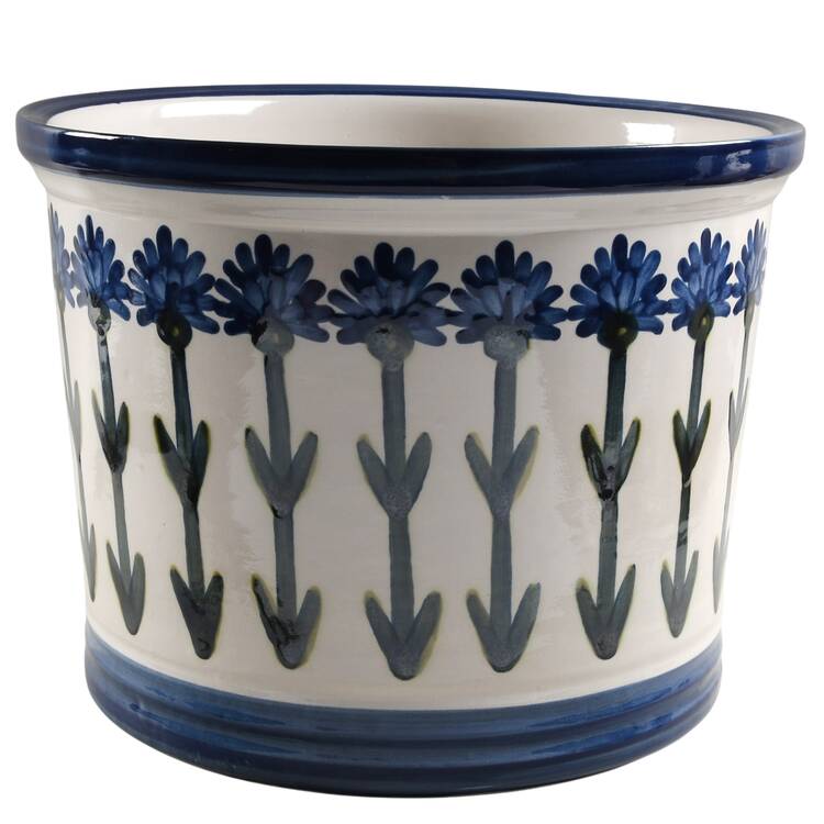 Bachelor Button 15" Planter