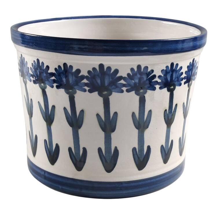 Bachelor Button 13" Planter