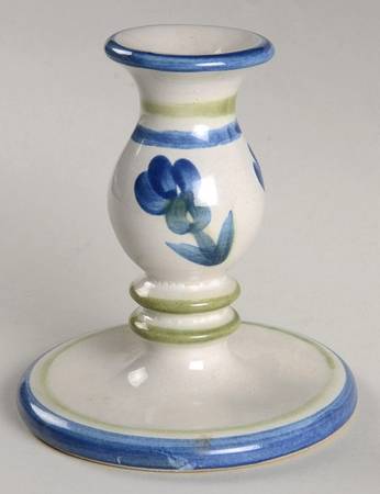 Bachelor Button 5" Candlestick
