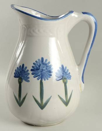 Bachelor Button 152 Oz Pitcher