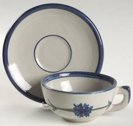 Bachelor Button Joke Cup & Saucer Set