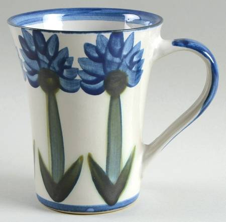 Bachelor Button Latte Mug