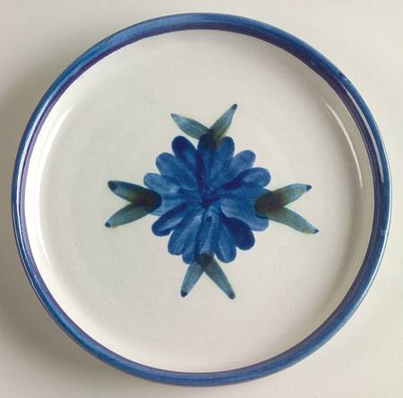 Bachelor Button Wine Cooler Saucer