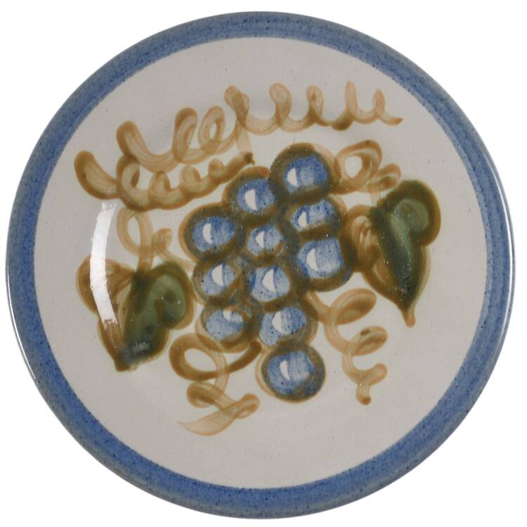 Blue Grape Salad Plate