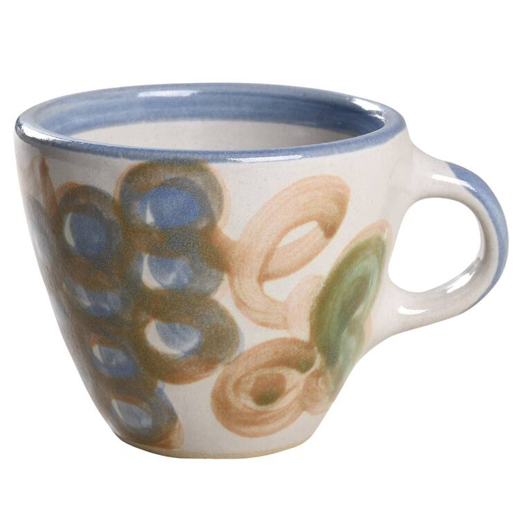 Blue Grape Flat Cup