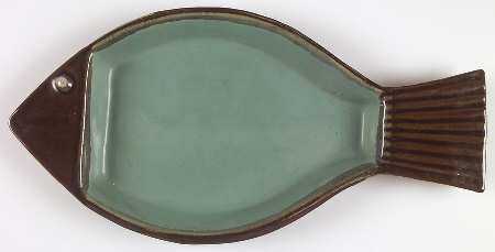 Country Fare (Unglazed Bottom) 20" Fish Shaped Platter
