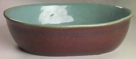 Country Fare (Unglazed Bottom) 11" Oval Baker
