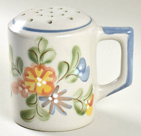 Country Flower Blue Cheese Shaker