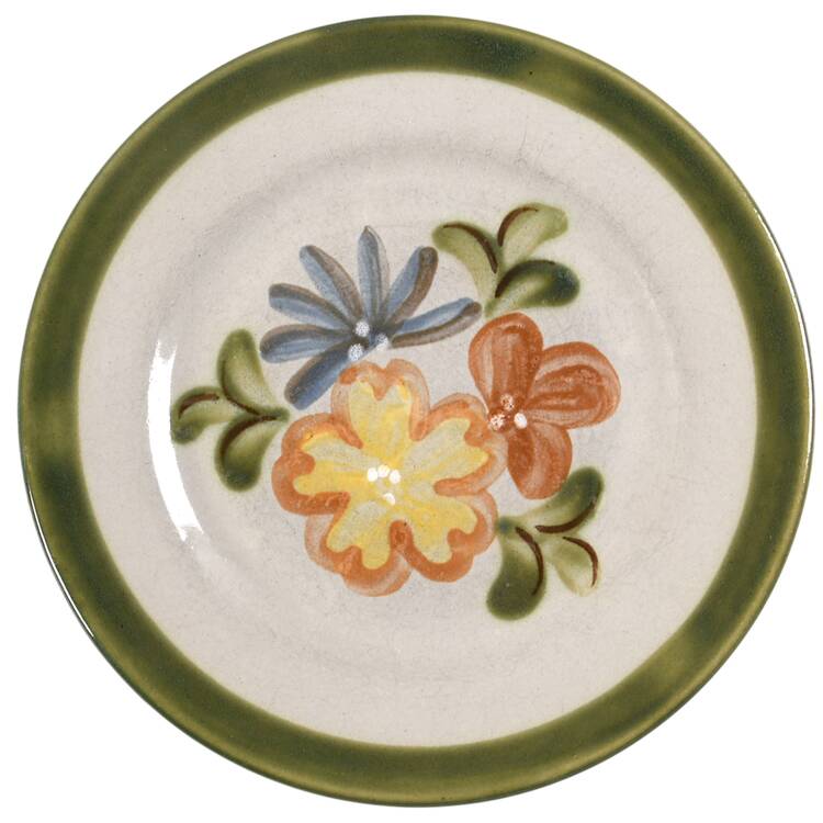 Country Flower Green Salad Plate by Louisville