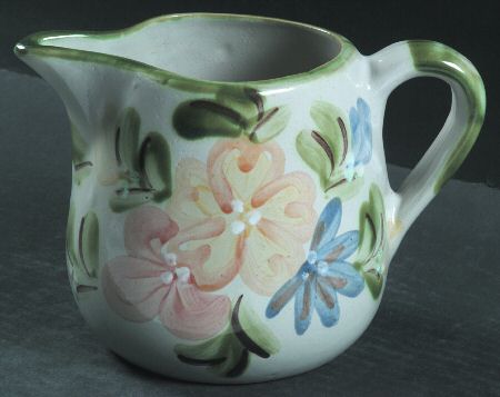 Country Flower Green 46 Oz Pitcher