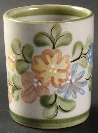 Country Flower Green 10 Oz Tumbler