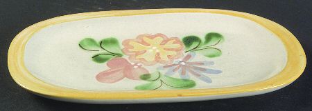 Country Flower Yellow 1/4 Lb Butter No Lid