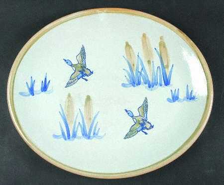 Flying Duck 15" Oval Serving Platter