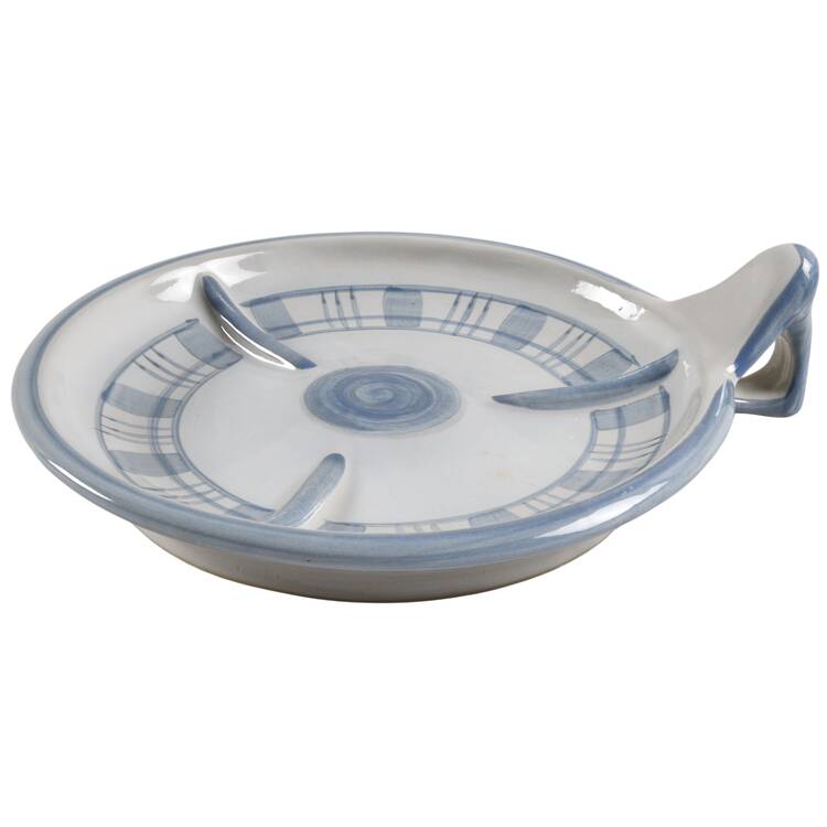 Gaggle of Geese Handled Microwave Dinner Plate