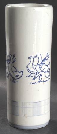 Gaggle of Geese 9" Vase