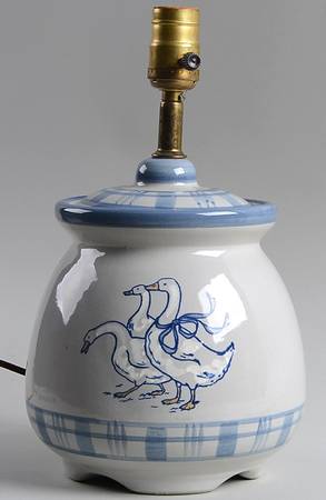 Gaggle of Geese Electric Lamp No Shade
