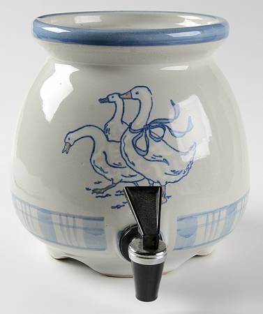 Gaggle of Geese Samovar No Lid