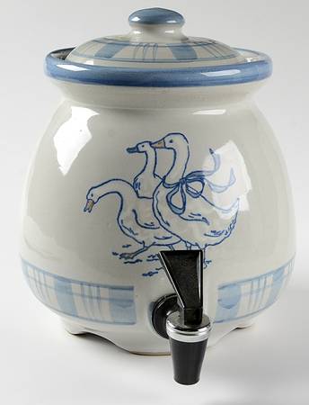 Gaggle of Geese Samovar & Lid