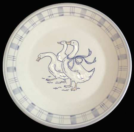 Gaggle of Geese 13" Chop Plate (Round Platter)