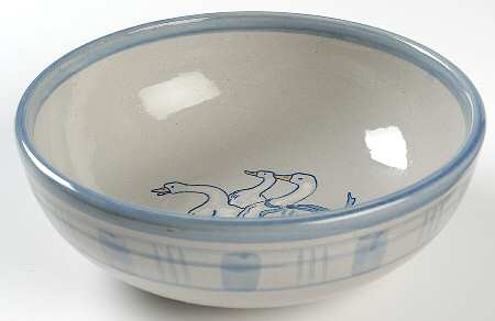 Gaggle of Geese 8" Round Vegetable Bowl