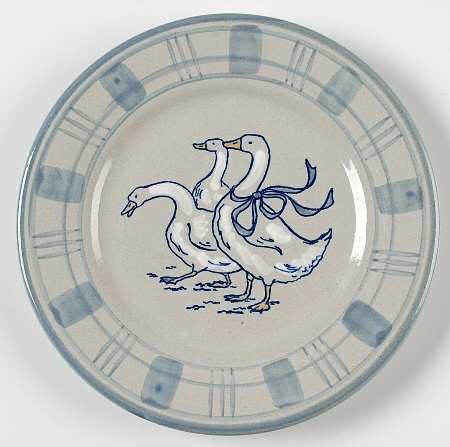 Gaggle of Geese Salad Plate