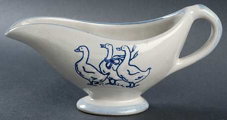 Gaggle of Geese Gravy Boat